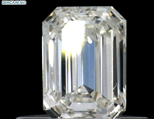0.46 carat I-VS1 Natūralus Emerald Deimantas (1)