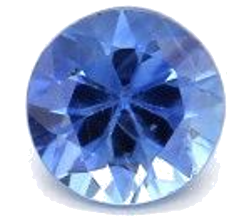 0.24 carat BLUE BRILLIANT cut Round Safyras (1)