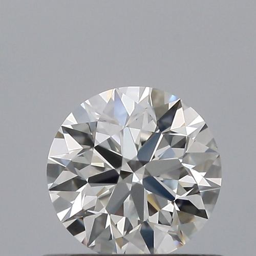 0.5 carat F-IF Excellent cut Natūralus Round Deimantas (1)