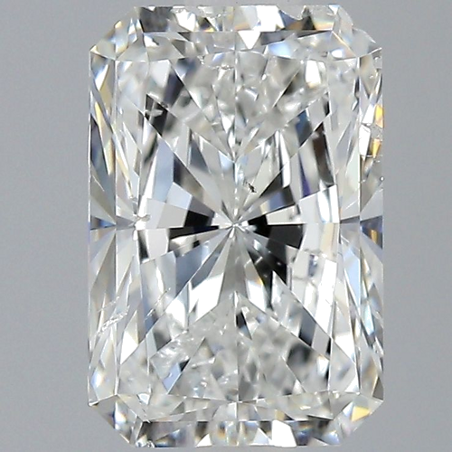 2.01 carat H-SI2 Natūralus Radiant Deimantas (1)