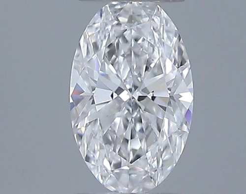 0.4 carat D-VS2 Natūralus Oval Deimantas (1)