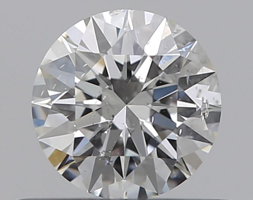 0.4 carat G-SI2 Excellent cut Natūralus Round Deimantas (1)