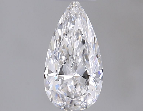 0.3 carat F-VS1 Natūralus Pear Deimantas (1)
