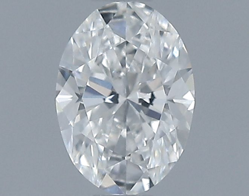 0.45 carat F-VS2 Natūralus Oval Deimantas (1)