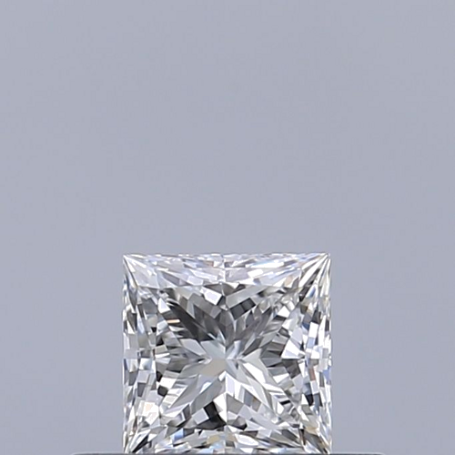 0.31 carat D-VVS2 Natūralus Princess Deimantas (1)