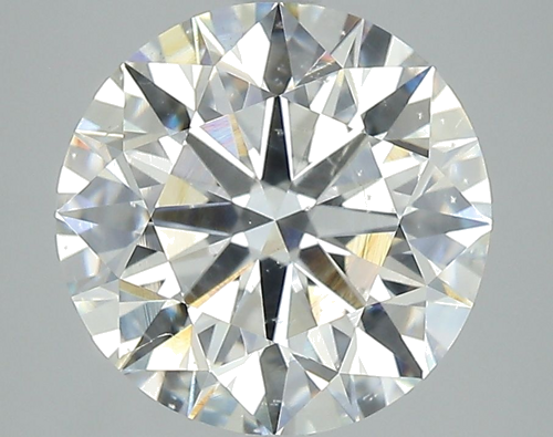 3.52 carat H-SI2 Excellent cut Natūralus Round Deimantas (1)