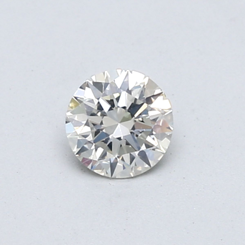 0.42 carat I-SI2 Excellent cut Natūralus Round Deimantas (1)