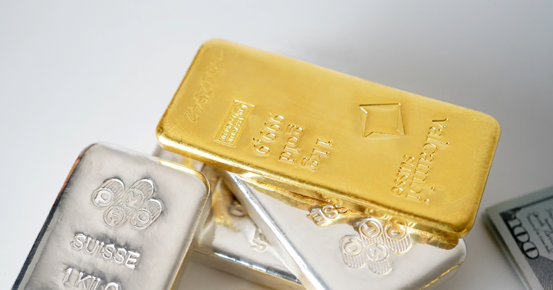 aukso ir sidabro luitai