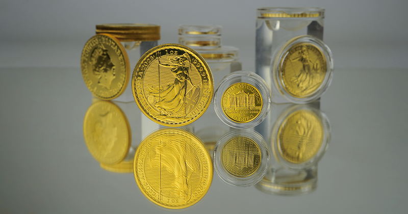 britannia auksinė moneta 