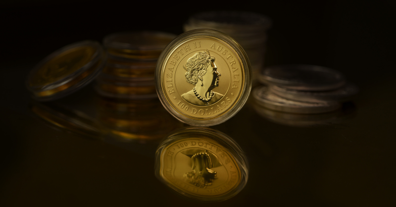 Auksinė Elžbietos II moneta