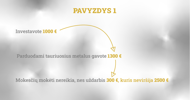 tauriųjų metalų pardavimas