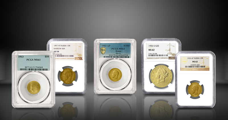 sertifikuotos monetos