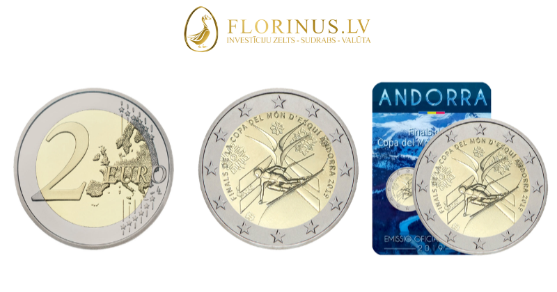 Andora divu eiro monēta