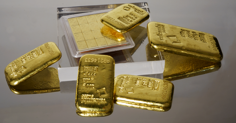 Valcambi aukso luitai 