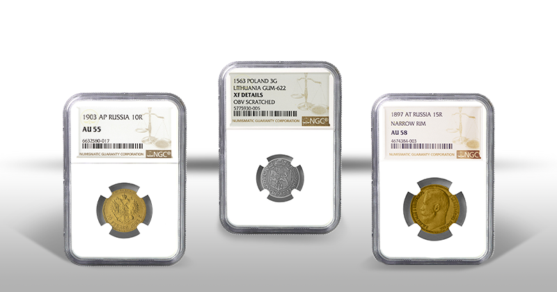 sertifikuotos monetos